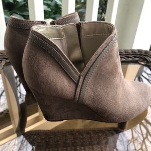 Tan ankle boots